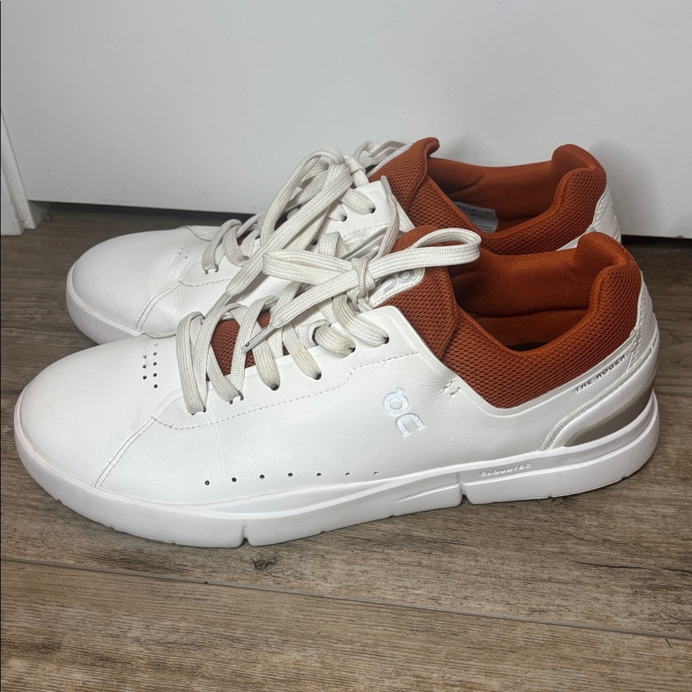On Cloud Men’s The Roger Advantage Sneakers White Size 12 - Picture 11 of 11